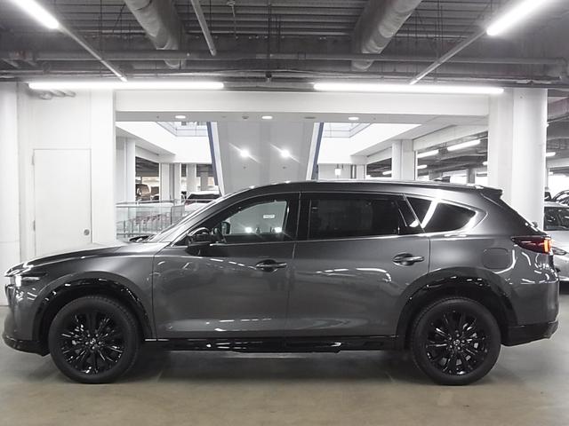 CX-8 25S スポーツアピアランス HUD 360°ビュー BSM レーダークルーズ ETC メモリー付レザーシート ベンチレーション 前後席シート・ステアヒーター パワーバックドア ワイヤレス充電 純正ナビ パーキングセンサー LEDランプ(10枚目)