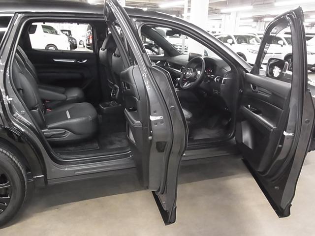 CX-8 25S スポーツアピアランス HUD 360°ビュー BSM レーダークルーズ ETC メモリー付レザーシート ベンチレーション 前後席シート・ステアヒーター パワーバックドア ワイヤレス充電 純正ナビ パーキングセンサー LEDランプ(22枚目)