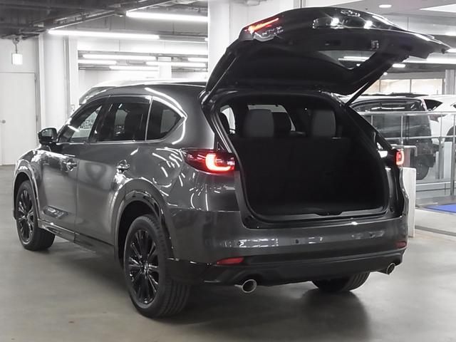 CX-8 25S スポーツアピアランス HUD 360°ビュー BSM レーダークルーズ ETC メモリー付レザーシート ベンチレーション 前後席シート・ステアヒーター パワーバックドア ワイヤレス充電 純正ナビ パーキングセンサー LEDランプ(25枚目)