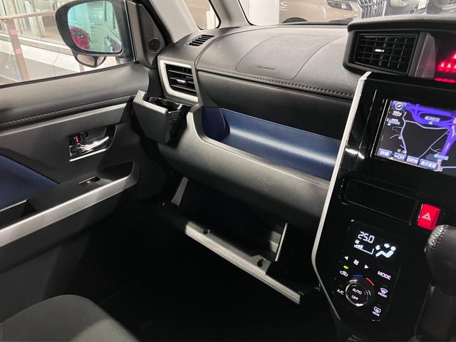 ルーミー カスタムG S スマートアシストII ETC 両側電動スライド 純正ナビ バックカメラ CD・DVD Bluetoothオーディオ フルセグTV スマートキー クルーズコントロール シートアンダートレイ LEDランプ(38枚目)