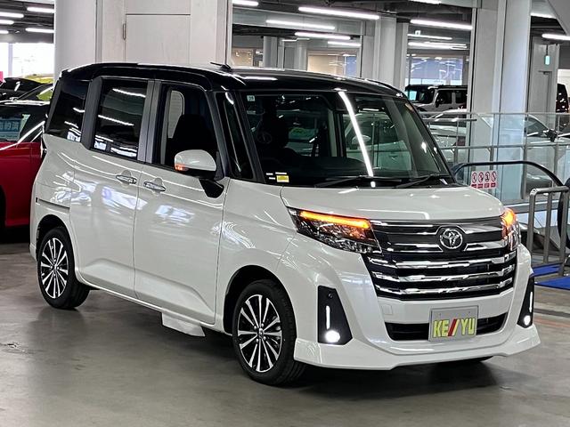 ルーミー カスタムG-T ターボ コンフォートパッケージ パノラミックビューモニター スマートアシスト 純正9インチディスプレイオーディオ 両側パワースライド BTオーディオ フルセグTV シートアンダートレイ ADB・LEDランプ(5枚目)