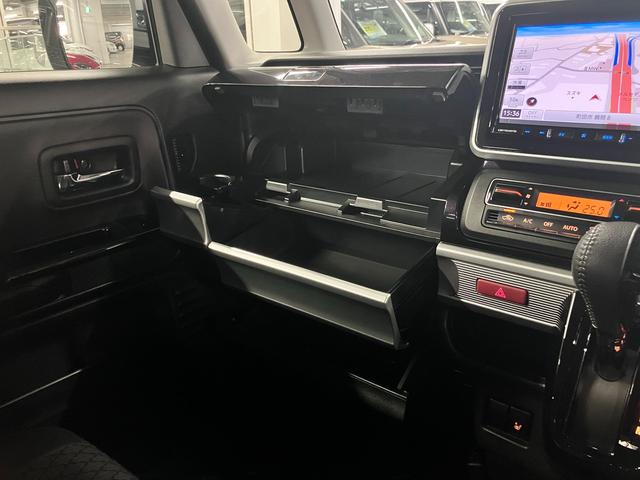 スペーシアカスタム ハイブリッドXSターボ HUD デュアルカメラブレーキサポート 車線逸脱警報 アダプティブクルーズ パドルシフト リアパーキングセンサー カロッツェリア8型ナビ 両側電動スライド シートヒーター バックカメラ BTオーディオ(42枚目)