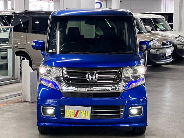 N-BOXカスタム G・ターボLパッケージ 両側パワースライド ETC イクリプスナビ バックカメラ CD・DVD再生 フルセグTV スマートキー クルーズコントロール パドルシフト 後席テーブル・サンシェード オートリトラミラー HIDランプ(6枚目)