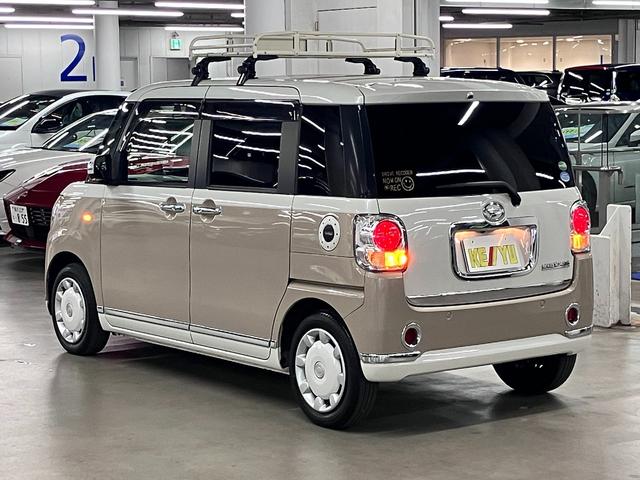 ムーヴキャンバス Gブラックインテリアリミテッド SAIII 寒冷地仕様 ルーフキャリア パノラマモニター スマートアシストIII ETC シートヒーター 両側パワースライド 純正ナビ BTオーディオ フルセグTV スマートキー 置きラクボックス LEDランプ(8枚目)