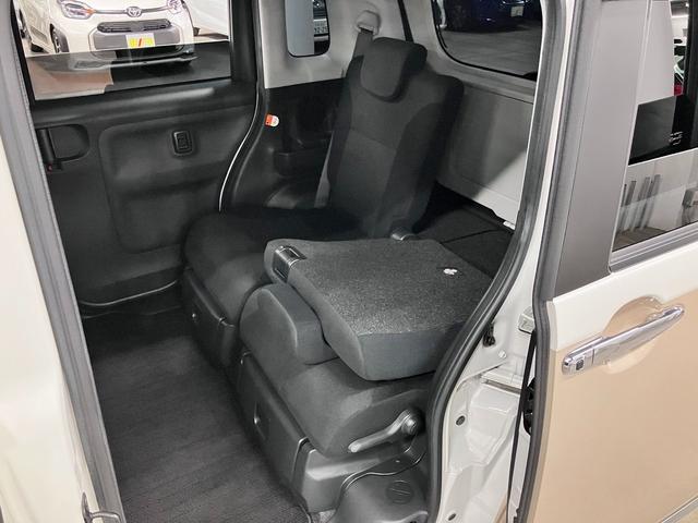 ムーヴキャンバス Gブラックインテリアリミテッド SAIII 寒冷地仕様 ルーフキャリア パノラマモニター スマートアシストIII ETC シートヒーター 両側パワースライド 純正ナビ BTオーディオ フルセグTV スマートキー 置きラクボックス LEDランプ(15枚目)