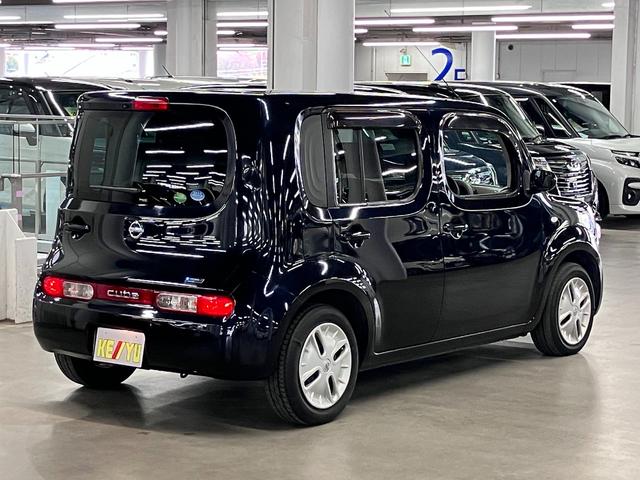 キューブ 15X ETC 純正ナビ CD・DVD Bluetoothオーディオ フルセグTV ミュージックサーバー インテリキー 電動格納ドアミラー アイドリングストップ ヘッドライトレベライザー マニュアルエアコン(3枚目)