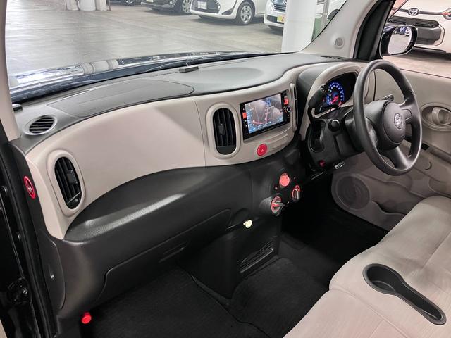 キューブ 15X ETC 純正ナビ CD・DVD Bluetoothオーディオ フルセグTV ミュージックサーバー インテリキー 電動格納ドアミラー アイドリングストップ ヘッドライトレベライザー マニュアルエアコン(23枚目)