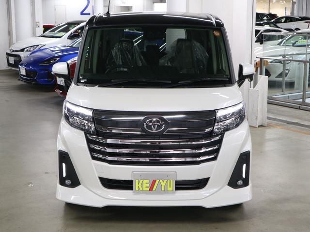 ルーミー カスタムG-T ターボ コンフォートパッケージ パノラミックビューモニター 純正9インチディスプレイオーディオ シートヒーター&後席テーブル スマートアシスト 両側パワースライド BTオーディオ フルセグTV コーナーセンサー ADB・LEDライト(6枚目)