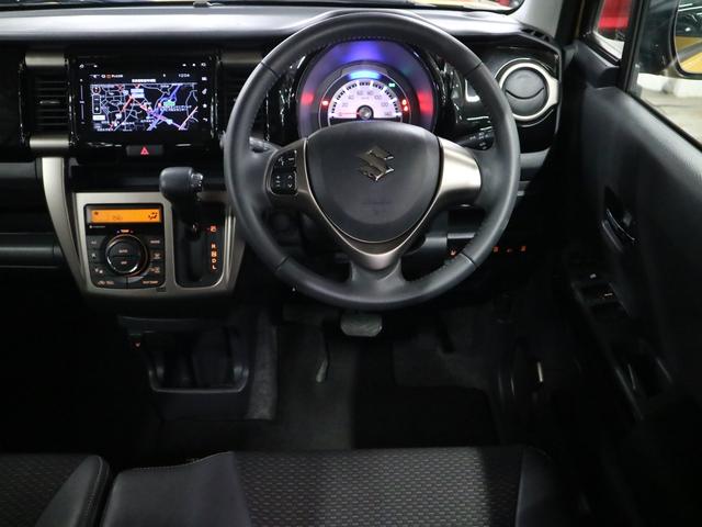 ハスラー JスタイルII デュアルカメラブレーキサポート 全方位モニター付メモリーナビ シートヒーター ハーフレザー BTオーディオ フルセグ CD・DVD ETC 誤発進抑制 車線逸脱警報 シートアンダーボックス スマートキー HIDライト 純正15AW(11枚目)