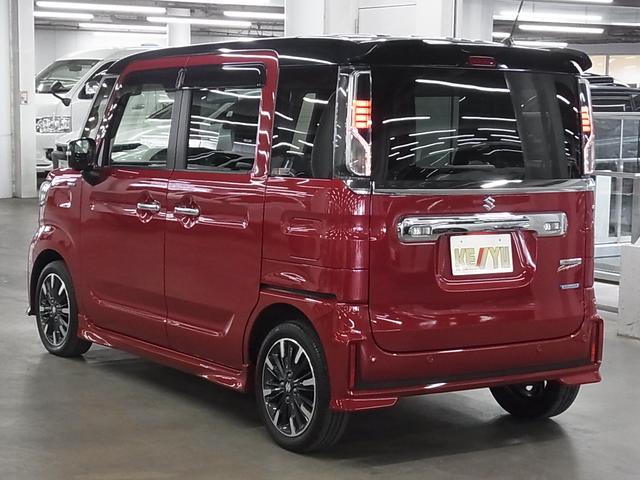 スペーシアカスタム ハイブリッドXSターボ デュアルカメラブレーキサポート 全方位モニター付9インチメモリーナビ HUD 両側電動スライドドア シートヒーター BTオーディオ フルセグTV ETC パドルシフト 追従クルコン パーキングセンサー LEDライト 純正15AW(8枚目)