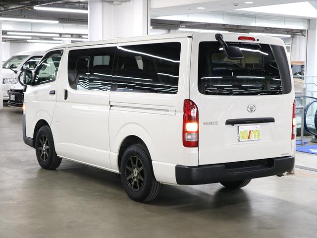 ハイエースバン DX ワンオーナー ディーゼルターボ トヨタセーフティセンス ETC2.0 片側スライドドア 純正ナビ バックカメラ CD・DVD Bluetoothオーディオ フルセグ キーレスエントリー AC100V パーキングセンサー LEDランプ(8枚目)