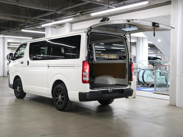 ハイエースバン DX ワンオーナー ディーゼルターボ トヨタセーフティセンス ETC2.0 片側スライドドア 純正ナビ バックカメラ CD・DVD Bluetoothオーディオ フルセグ キーレスエントリー AC100V パーキングセンサー LEDランプ(25枚目)