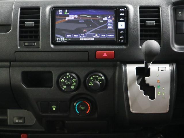 ハイエースバン DX ワンオーナー ディーゼルターボ トヨタセーフティセンス ETC2.0 片側スライドドア 純正ナビ バックカメラ CD・DVD Bluetoothオーディオ フルセグ キーレスエントリー AC100V パーキングセンサー LEDランプ(26枚目)