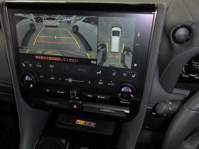 アルファードハイブリッド Z 左右独立ムーンルーフ トヨタチームメイト デジタルミラー パノラミックビュー 後席モニター BSM・PKSB HUD 純正14型ナビ 前後席ベンチレーション ステアヒーター セーフティセンス ETC2.0 パワーバックドア 両側パワースライド(19枚目)