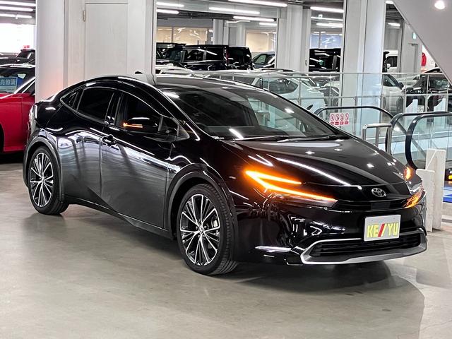 プリウス Z 寒冷地仕様 パノラマルーフ デジタルミラー パノラミックビュー BSM・PKSB トヨタチームメイト 純正12.3インチディスプレイ&ナビ シートベンチレーション セーフティセンス ETC2.0 パワーバックドア(5枚目)