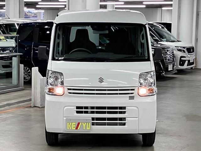 エブリイ PC ハイルーフ デュアルカメラブレーキサポート 車線逸脱警報 ハイビームアシスト リアパーキングセンサー 両側スライドドア AM・FMラジオ キーレスエントリー オーバーヘッドシェルフ ヘッドライトレベライザー(6枚目)