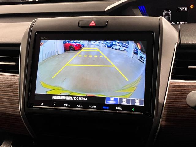 フリードハイブリッド ハイブリッド・クロスターホンダセンシング 衝突軽減ブレーキ 車線逸脱警報 アダプティブクルーズ ETC 純正9インチナビ 両側パワースライド バックカメラ BTオーディオ フルセグTV USB スマートキー オートリトラミラー LEDランプ(17枚目)