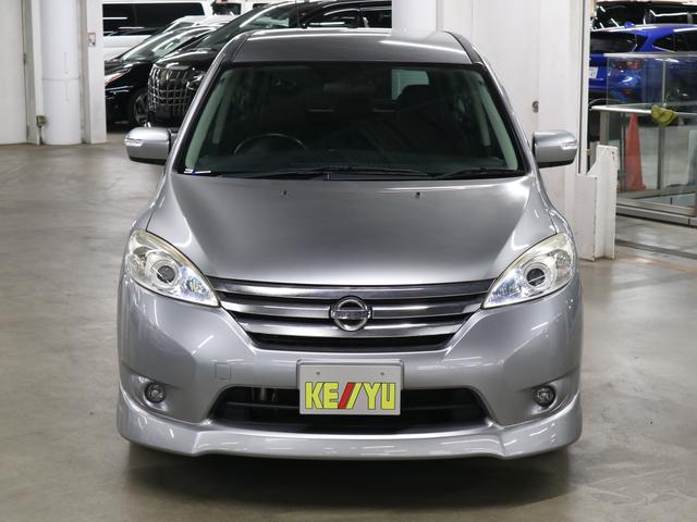 ラフェスタ ハイウェイスターＧ　スプレモ　純正フルエアロ　本革／ジャカードシート　両側電動スライド　純正ナビ　バックカメラ　ＢＴオーディオ　フルセグ　ＣＤ・ＤＶＤ　ＵＳＢ　ＥＴＣ　ＨＩＤライト　純正１７ＡＷ　インテリキー　スペアキー・記録簿有（6枚目）