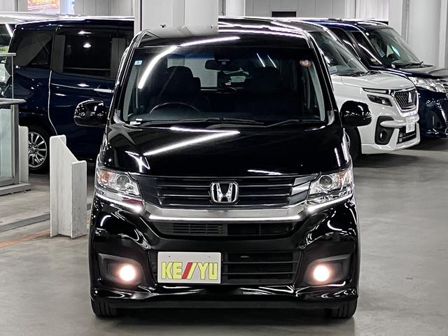 N-WGNカスタム G・ターボパッケージ あんしんパッケージ/衝突軽減ブレーキ 純正8インチナビ バックカメラ BTオーディオ フルセグTV CD・DVD ETC クルーズコントロール パドルシフト 革調コンビシート プラズマクラスター スマートキー HIDライト 純正14AW(6枚目)