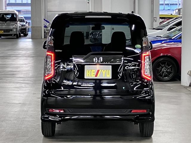 N-WGNカスタム G・ターボパッケージ あんしんパッケージ/衝突軽減ブレーキ 純正8インチナビ バックカメラ BTオーディオ フルセグTV CD・DVD ETC クルーズコントロール パドルシフト 革調コンビシート プラズマクラスター スマートキー HIDライト 純正14AW(7枚目)