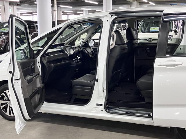 フリードハイブリッド ハイブリッド・EX ホンダセンシング 純正9インチナビ 両側電動スライド シートヒーター コンビシート バックカメラ BTオーディオ フルセグTV CD・DVD ETC コンフォートビューPKG LEDライト 純正15AW スペアキー有(23枚目)