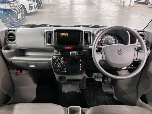 エブリイ ＰＡ　４ＷＤ　ハイルーフ　ＥＴＣ　デュアルカメラブレーキサポート　車線逸脱警報　ハイビームアシスト　リアパーキングセンサー　両側スライドドア　ＡＭ・ＦＭラジオ　オーバーヘッドシェルフ　マニュアルエアコン　アイドリングストップ（4枚目）