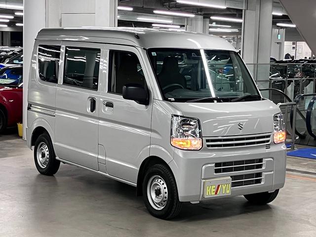 エブリイ ＰＡ　４ＷＤ　ハイルーフ　ＥＴＣ　デュアルカメラブレーキサポート　車線逸脱警報　ハイビームアシスト　リアパーキングセンサー　両側スライドドア　ＡＭ・ＦＭラジオ　オーバーヘッドシェルフ　マニュアルエアコン　アイドリングストップ（5枚目）