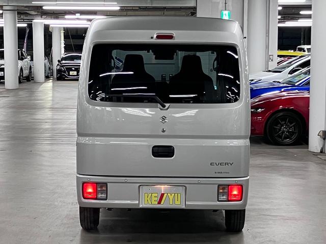エブリイ ＰＡ　４ＷＤ　ハイルーフ　ＥＴＣ　デュアルカメラブレーキサポート　車線逸脱警報　ハイビームアシスト　リアパーキングセンサー　両側スライドドア　ＡＭ・ＦＭラジオ　オーバーヘッドシェルフ　マニュアルエアコン　アイドリングストップ（7枚目）