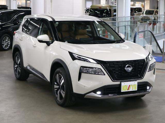 エクストレイル G e-4ORCE 4WDターボ インテリミラー アラウンドビュー プロパイロットパーキング HUD BSW・RCTA NC12.3インチナビ プロパイロット ETC2.0 全席シート・ステアヒーター ワイヤレス充電 オートバックドア(5枚目)