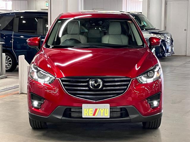 ＣＸ－５ ＸＤ　Ｌパッケージ　ワンオーナー　４ＷＤ　ディーゼルターボ　ＢＯＳＥサウンドシステム　ＢＳＭ　レーダークルーズ　ＥＴＣ　本革メモリーシート　シートヒーター　純正ナビ　サイド・バックカメラ　ＢＴオーディオ　フルセグＴＶ　パーキングセンサー　ウォッシャー付ＬＥＤ（6枚目）