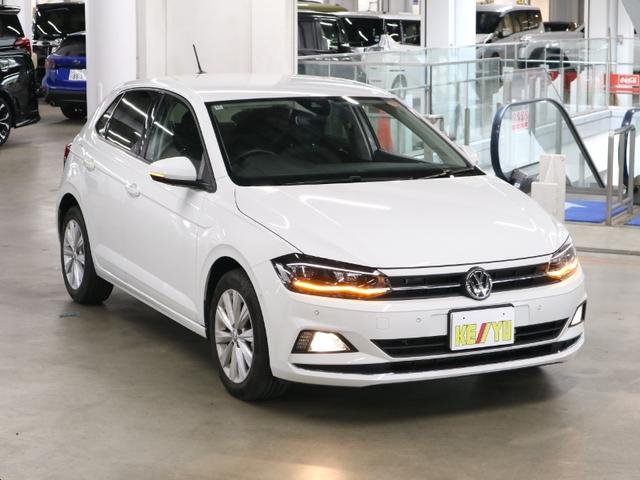 ポロ ＴＳＩハイライン　セーフティＰＫＧ　テクノロジーＰＫＧ　パークアシスト　ＢＳＤ・ＲＣＴＡ　追従ＡＣＣ　アクティブインフォディスプレイ　ワイヤレス充電　ＤｉｓｃｏｖｅｒＰｒｏ　バックカメラ　ＢＴオーディオ　フルセグ　ＣＤ・ＤＶＤ　ＥＴＣ２．０　パドルシフト（4枚目）