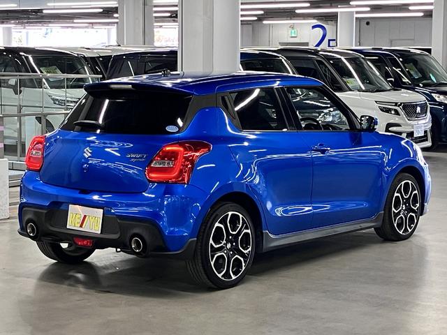 スイフトスポーツ ベースグレード　セーフティパッケージ　全方位モニター　シートヒーター　誤発進抑制機能　アダプティブクルーズ　純正ナビ　ＢＴオーディオ　フルセグＴＶ　ＣＤ・ＤＶＤ　ＵＳＢ端子　ＥＴＣ　パドルシフト　スマートキー　ＬＥＤライト　純正１７ＡＷ（3枚目）