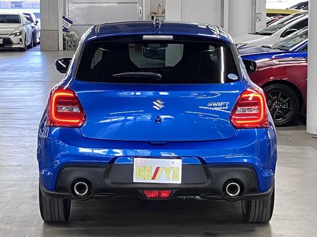 スイフトスポーツ ベースグレード　セーフティパッケージ　全方位モニター　シートヒーター　誤発進抑制機能　アダプティブクルーズ　純正ナビ　ＢＴオーディオ　フルセグＴＶ　ＣＤ・ＤＶＤ　ＵＳＢ端子　ＥＴＣ　パドルシフト　スマートキー　ＬＥＤライト　純正１７ＡＷ（7枚目）