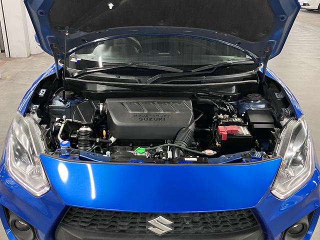 スイフトスポーツ ベースグレード　セーフティパッケージ　全方位モニター　シートヒーター　誤発進抑制機能　アダプティブクルーズ　純正ナビ　ＢＴオーディオ　フルセグＴＶ　ＣＤ・ＤＶＤ　ＵＳＢ端子　ＥＴＣ　パドルシフト　スマートキー　ＬＥＤライト　純正１７ＡＷ（21枚目）