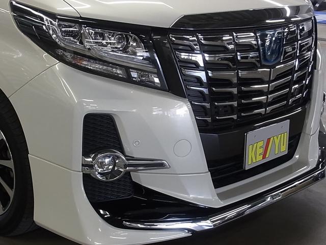 アルファードハイブリッド ＳＲ　Ｃパッケージ　４ＷＤ　モデリスタエアロ　後席モニター　純正１０型ナビ　衝突軽減　レーダークルーズ　ＥＴＣ　本革メモリーシート　シート・ステアヒーター　両側パワースライド　パワーバックドア　バックカメラ　クリアランスソナー（50枚目）