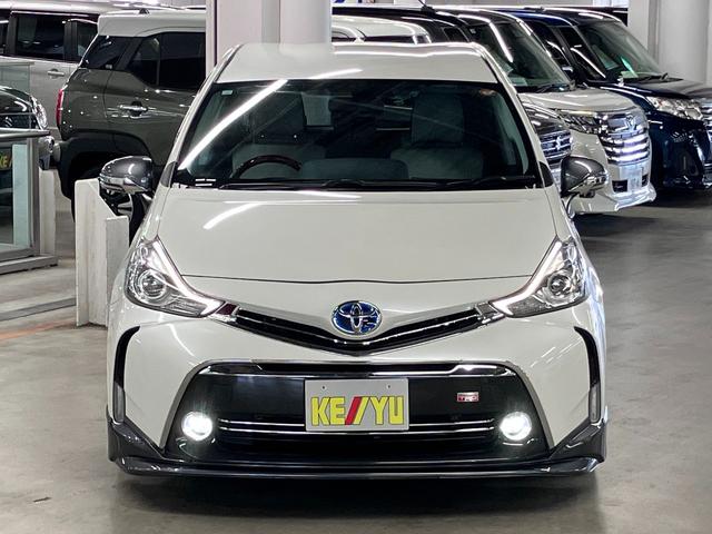 プリウスアルファ Ｇ　スタリングパッケージ／フロントスポイラー　ＴＲＤマフラー＆１９ＡＷ　オーリンズ車高調　アルパインリアモニター　純正８型ナビ　バックカメラ　ＢＴオーディオ　フルセグ　ＥＴＣ２．０　スマートキー　クルーズコントロール　パワーシート　ＬＥＤランプ（6枚目）