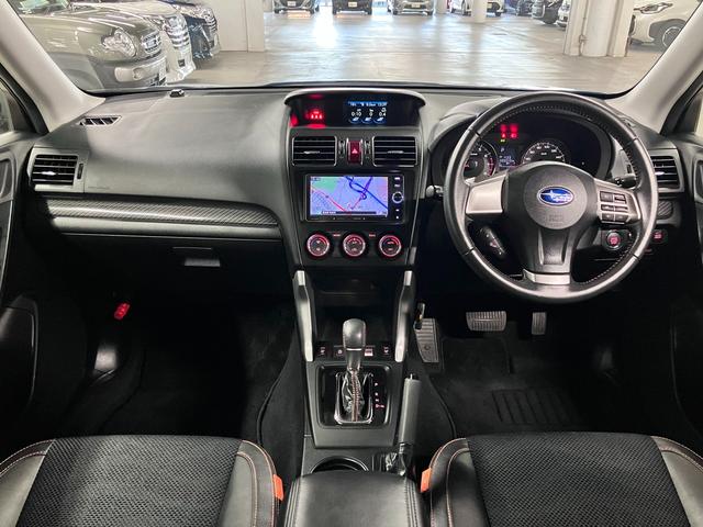 フォレスター Ｘ－ブレイク　４ＷＤ　ワンオーナー　衝突軽減ブレーキ　車線逸脱警報　全車速追従クルーズ　パドルシフト　ＥＴＣ　シートヒーター　パワーリフトゲート　純正ナビ　バックカメラ　ＢＴオーディオ　フルセグＴＶ　スマートキー　ウォッシャー付ＨＩＤ（4枚目）