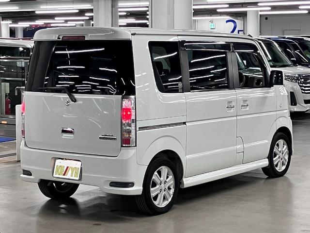 エブリイワゴン PZターボスペシャル オートステップ 両側パワースライドドア ETC ケンウッドナビ バックカメラ CD・DVD TV USB端子 キーレスエントリー 電動格納ドアミラー オートエアコン HIDヘッドランプ 純正14AW(2枚目)