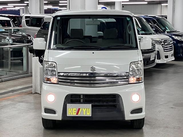 エブリイワゴン PZターボスペシャル オートステップ 両側パワースライドドア ETC ケンウッドナビ バックカメラ CD・DVD TV USB端子 キーレスエントリー 電動格納ドアミラー オートエアコン HIDヘッドランプ 純正14AW(5枚目)