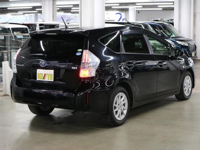 プリウスアルファ G ワンオーナー 寒冷地仕様 純正ナビ バックカメラ CD・DVD再生 Bluetoothオーディオ フルセグTV ETC クルーズコントロール スマートキー 電動格納ドアミラー オートエアコン ウォッシャー付LED 純正16AW(3枚目)