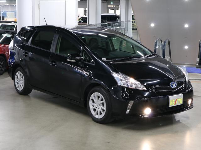 プリウスアルファ G ワンオーナー 寒冷地仕様 純正ナビ バックカメラ CD・DVD再生 Bluetoothオーディオ フルセグTV ETC クルーズコントロール スマートキー 電動格納ドアミラー オートエアコン ウォッシャー付LED 純正16AW(5枚目)