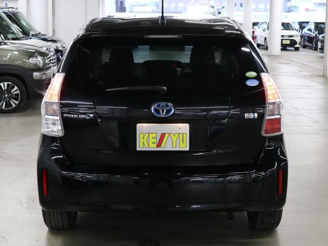 プリウスアルファ G ワンオーナー 寒冷地仕様 純正ナビ バックカメラ CD・DVD再生 Bluetoothオーディオ フルセグTV ETC クルーズコントロール スマートキー 電動格納ドアミラー オートエアコン ウォッシャー付LED 純正16AW(7枚目)