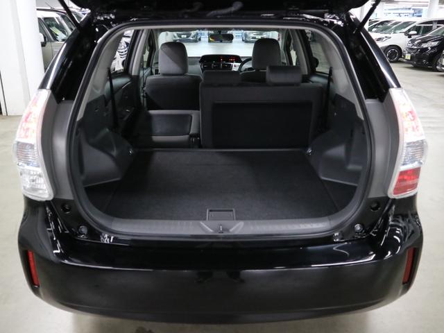 プリウスアルファ G ワンオーナー 寒冷地仕様 純正ナビ バックカメラ CD・DVD再生 Bluetoothオーディオ フルセグTV ETC クルーズコントロール スマートキー 電動格納ドアミラー オートエアコン ウォッシャー付LED 純正16AW(24枚目)