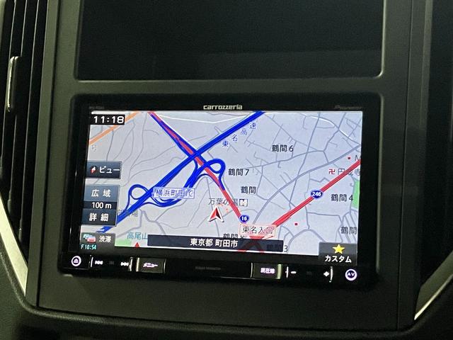 インプレッサスポーツ １．６ｉ－Ｌアイサイト　衝突軽減ブレーキ　車線逸脱警報　全車速追従クルーズ　パドルシフト　ＥＴＣ　カロッツェリアナビ　バックカメラ　ＣＤ・ＤＶＤ再生　ＴＶ　ＵＳＢ　キーレスエントリー　電格ミラー　オートエアコン　純正１６ＡＷ（26枚目）