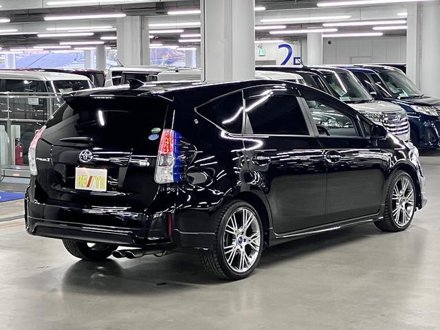 プリウスアルファ Ｇ　ワンオーナー　モデリスタフルエアロ＆１８インチＡＷ　後席モニター　純正８インチナビ　バックカメラ　Ｂｌｕｅｔｏｏｔｈオーディオ　フルセグＴＶ　ＣＤ・ＤＶＤ再生　ＥＴＣ　クルーズコントロール　コーナーセンサー　ＬＥＤヘッドランプ　ヘッドランプウォッシャー（3枚目）