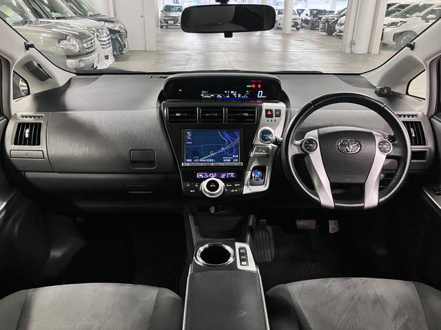 プリウスアルファ Ｇ　ワンオーナー　モデリスタフルエアロ＆１８インチＡＷ　後席モニター　純正８インチナビ　バックカメラ　Ｂｌｕｅｔｏｏｔｈオーディオ　フルセグＴＶ　ＣＤ・ＤＶＤ再生　ＥＴＣ　クルーズコントロール　コーナーセンサー　ＬＥＤヘッドランプ　ヘッドランプウォッシャー（4枚目）