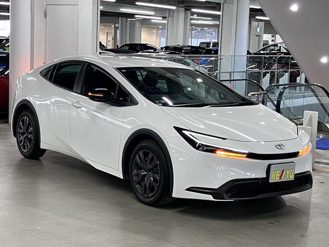 プリウス X セーフティセンス BSM・安心降車アシスト 純正ナビ バックカメラ CD・DVD フルセグTV Bluetoothオーディオ USB端子 AC1500W LEDヘッドランプ スマートキー スペアキー有(5枚目)