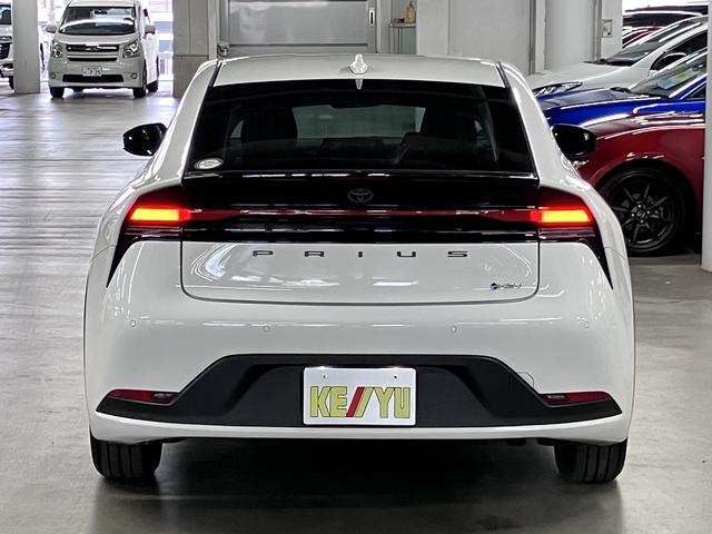 プリウス X セーフティセンス BSM・安心降車アシスト 純正ナビ バックカメラ CD・DVD フルセグTV Bluetoothオーディオ USB端子 AC1500W LEDヘッドランプ スマートキー スペアキー有(7枚目)