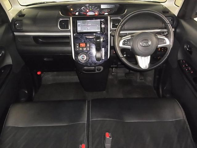 タント カスタムＲＳ　トップエディションＳＡＩＩＩ　ターボ　衝突軽減ブレーキ　車線逸脱警報　オートハイビーム　ＥＴＣ２．０　シートヒーター　両側パワースライドドア　純正ナビ　バックカメラ　ＢＴオーディオ　フルセグＴＶ　スマートキー　コーナーポール　ＬＥＤランプ（4枚目）