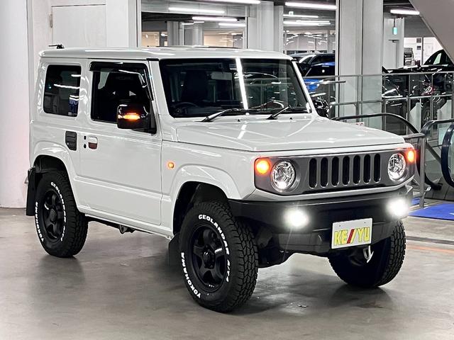 ジムニー ＸＣ　４ＷＤターボ　モンスタースポーツ車高調　アピオ突撃マフラー　社外フロントスポイラー　レカロシート　ケンウッドオーディオ＆８インチナビ　衝突軽減ブレーキ　車線逸脱警報　シートヒーター　バックカメラ　ＥＴＣ　クルコン（5枚目）